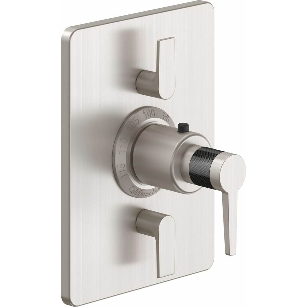 California Faucets Thermostatic Valve Trim Shower Faucet Trims item TO-THC2L-53F-GRP