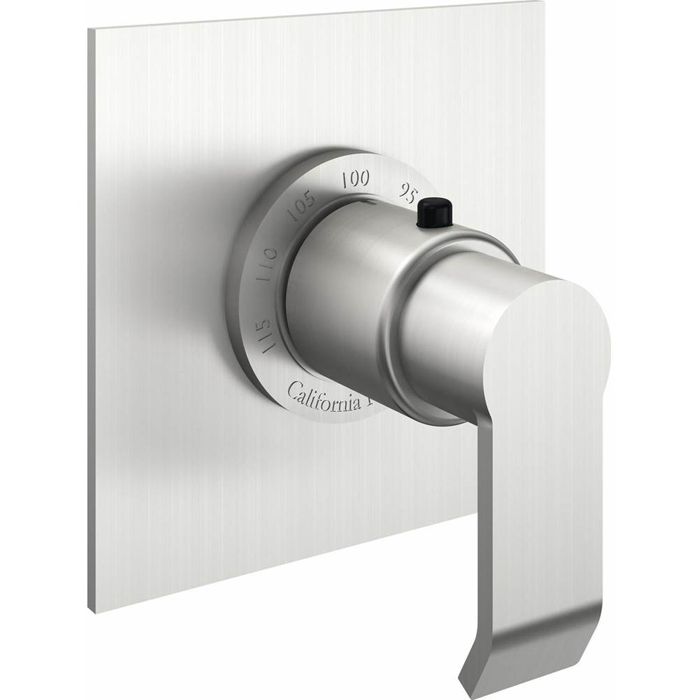 California Faucets Thermostatic Valve Trim Shower Faucet Trims item TO-THFN-E5-PC