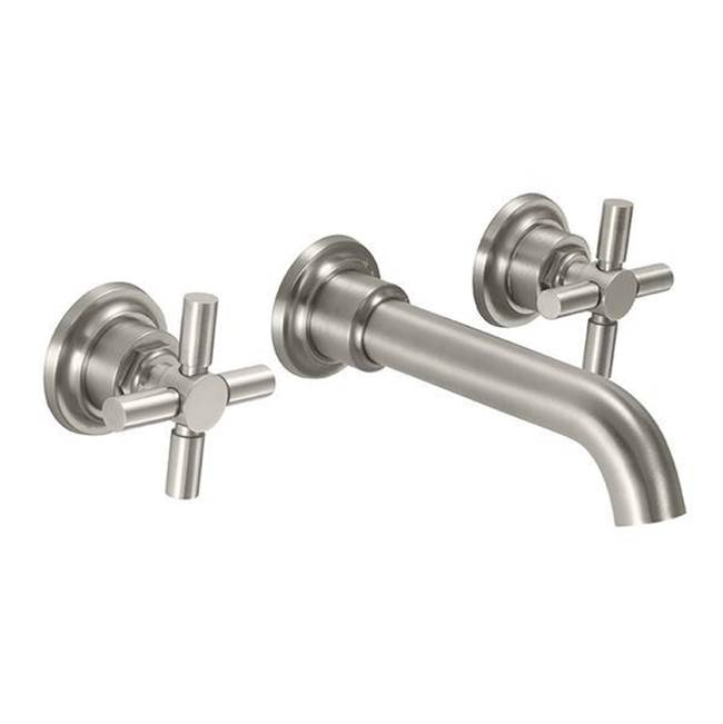 California Faucets Wall Mounted Bathroom Sink Faucets item TO-V3002X-7-BTB