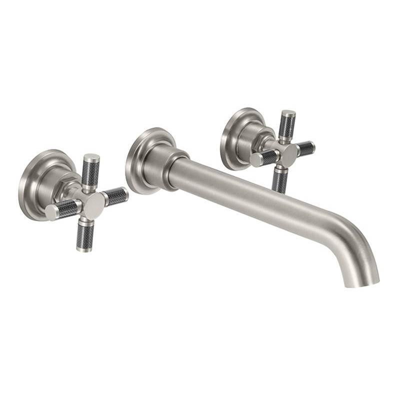 California Faucets Wall Mounted Bathroom Sink Faucets item TO-V3002XF-9-MBLK