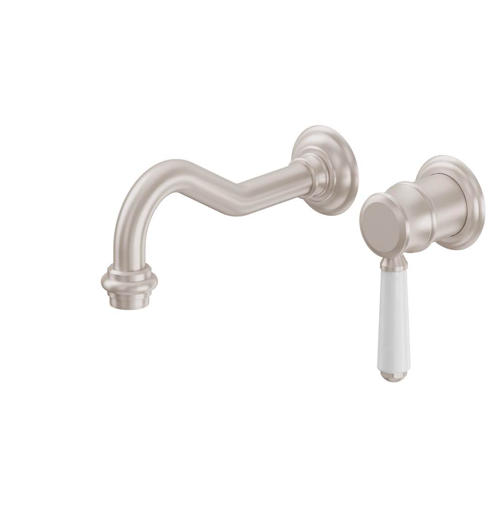 California Faucets Wall Mounted Bathroom Sink Faucets item TO-V3501-7-BTB