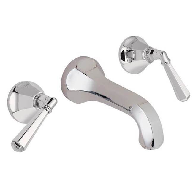 California Faucets Wall Mounted Bathroom Sink Faucets item TO-V4602-7-PBU