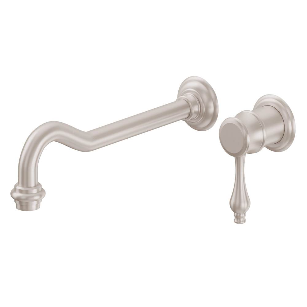 California Faucets Wall Mounted Bathroom Sink Faucets item TO-V6101-9-MBLK