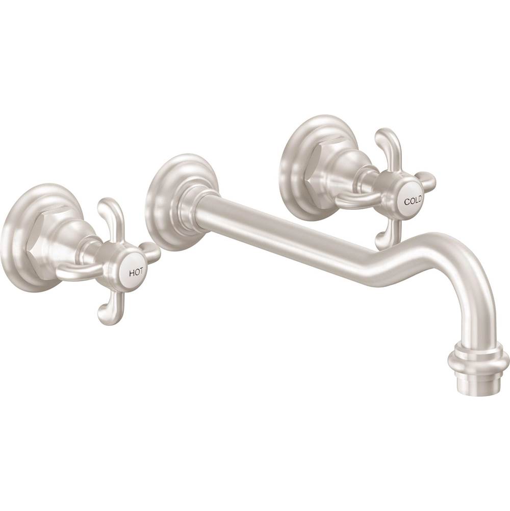 California Faucets Wall Mounted Bathroom Sink Faucets item TO-V6102XD-9-CB