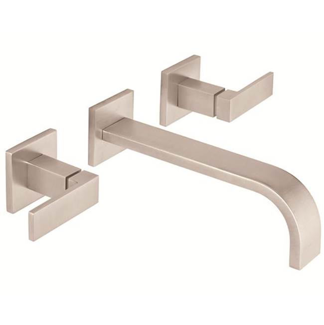 California Faucets Wall Mounted Bathroom Sink Faucets item TO-V7802-9-PB