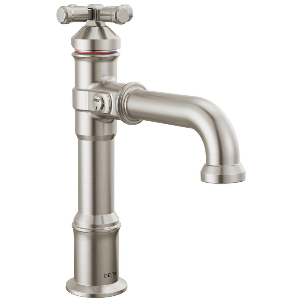 Delta Faucet Single Hole Bathroom Sink Faucets item 687-SS-PR-DST