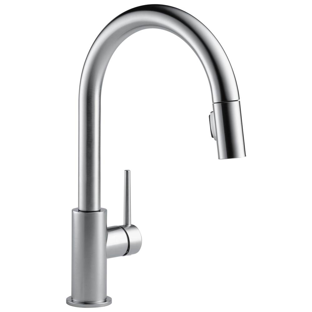 General Plumbing Supply DistributionDelta FaucetTrinsic® Single Handle Pull-Down Kitchen Faucet