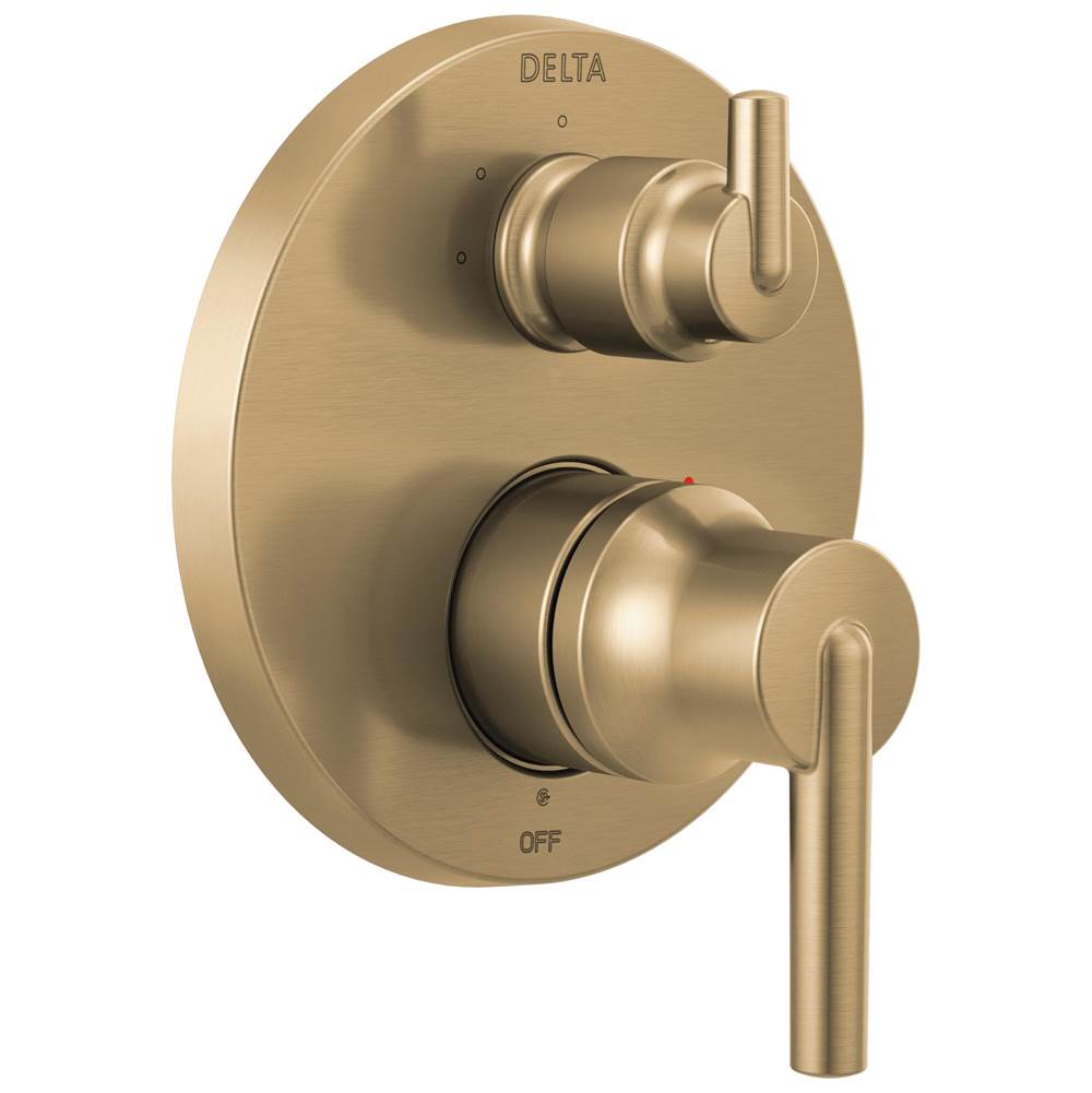 Delta Faucet Pressure Balance Trims With Integrated Diverter Shower Faucet Trims item T24859-CZ