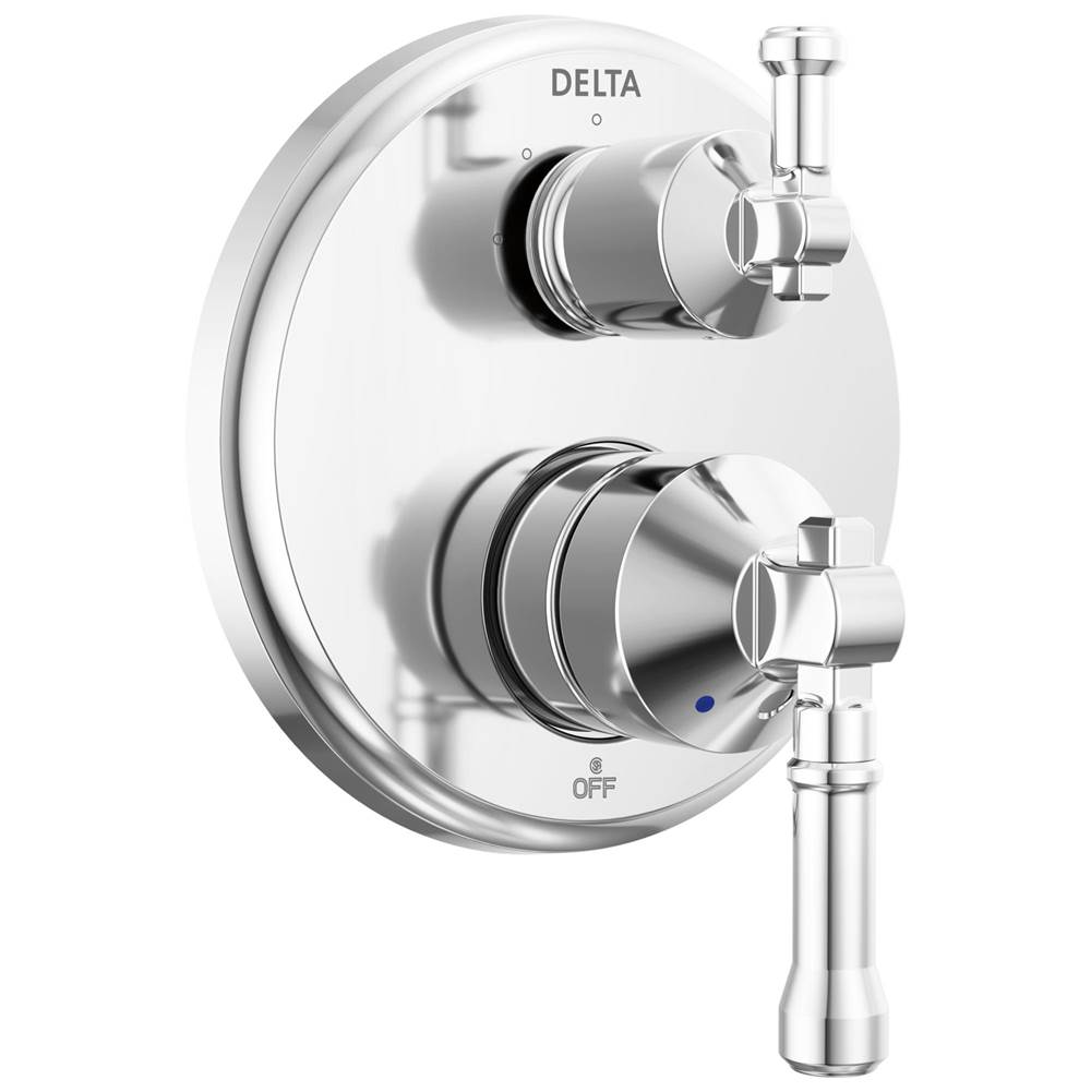 Delta Faucet Pressure Balance Trims With Integrated Diverter Shower Faucet Trims item T24884-PR