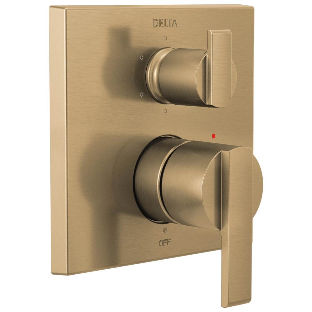Delta Faucet Pressure Balance Trims With Integrated Diverter Shower Faucet Trims item T24967-CZ