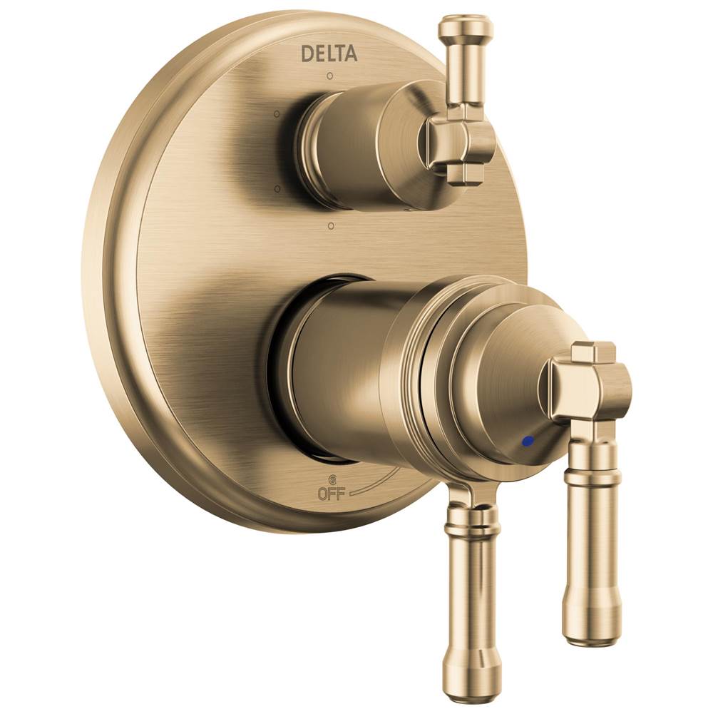 Delta Faucet Pressure Balance Trims With Integrated Diverter Shower Faucet Trims item T27T984-CZ-PR