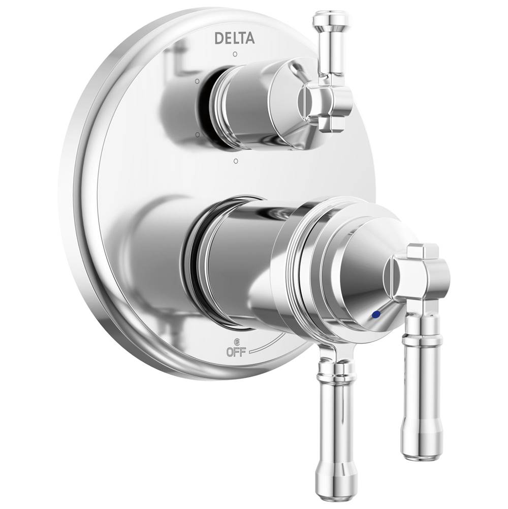 Delta Faucet Pressure Balance Trims With Integrated Diverter Shower Faucet Trims item T27T984-PR