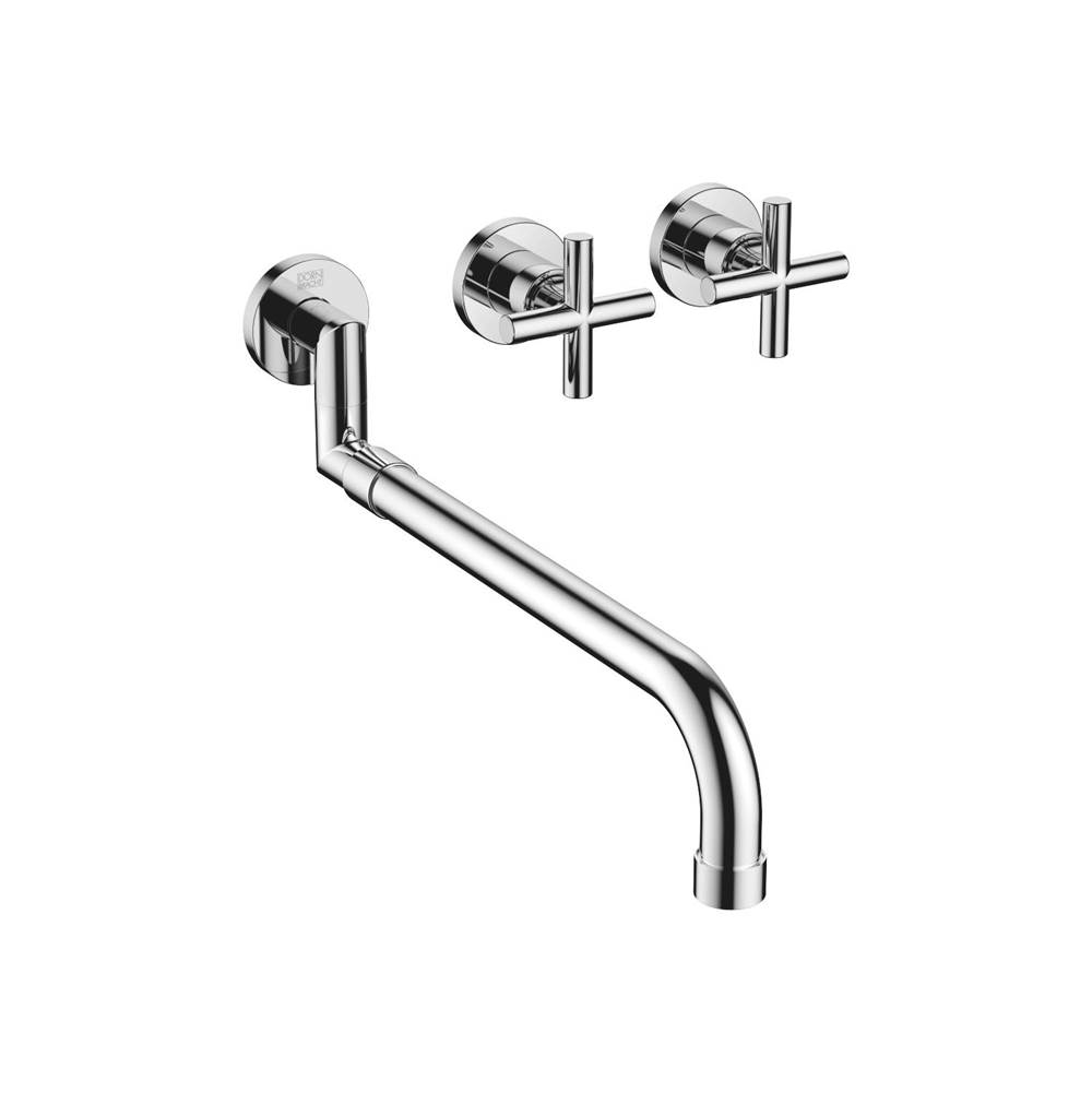 General Plumbing Supply DistributionDornbrachtTara Wall-Mounted Sink Mixer With Extending Spout In Platinum M