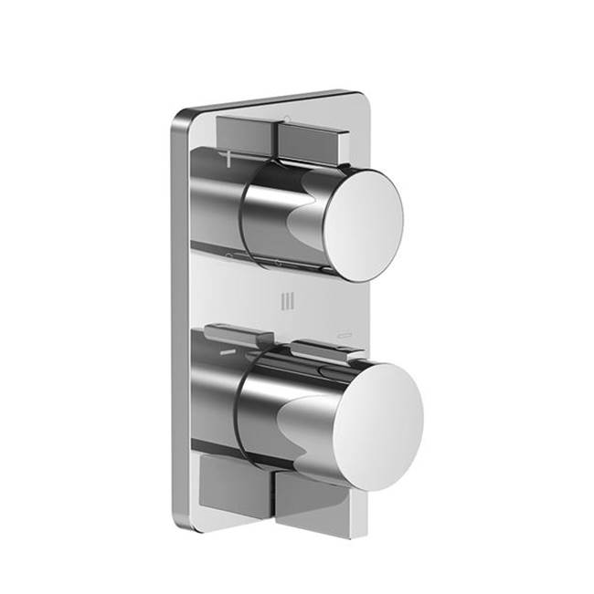 General Plumbing Supply DistributionDornbrachtConcealed Thermostat With Three-Way Volume Control In Platinum Matte