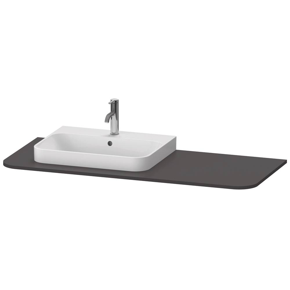 General Plumbing Supply DistributionDuravitHappy D.2 Plus Console with One Sink Cut-Out Graphite