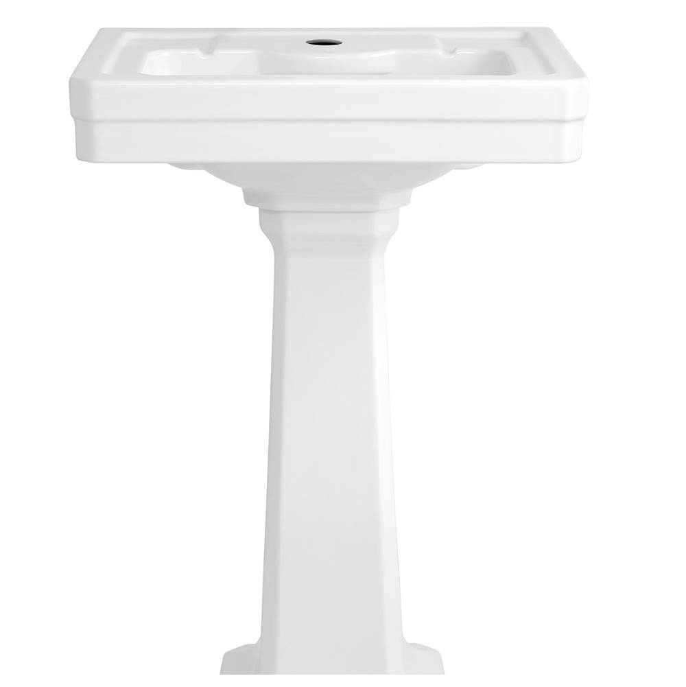 General Plumbing Supply DistributionDXVFitzgerald® Pedestal Sink Top, 1-Hole with Pedestal Leg