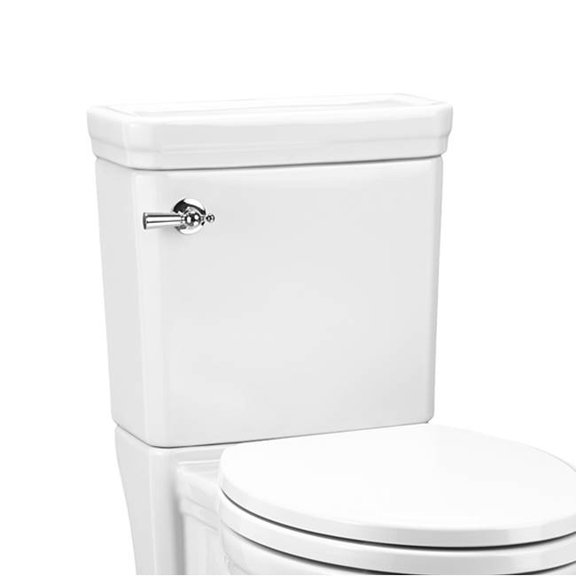 General Plumbing Supply DistributionDXVSingle Flush Left-Hand Trip Lever Toilet Tank Only