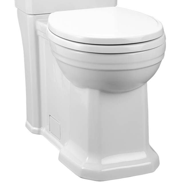 General Plumbing Supply DistributionDXVFitzgerald® Chair Height Round Front Toilet Bowl with Seat