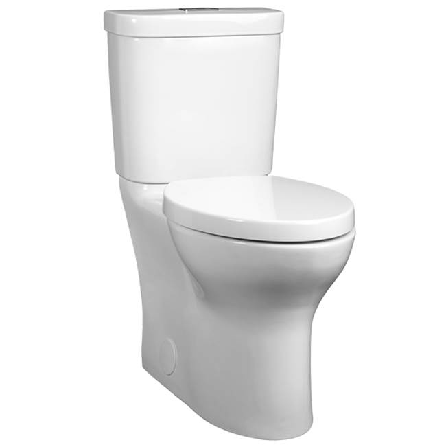 General Plumbing Supply DistributionDXVEquility Two-Piece Dual Flush Chair Height Elongated Toilet with Seat