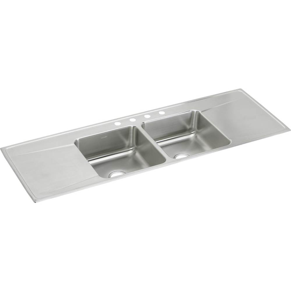 Elkay Drop In Double Bowl Sink Kitchen Sinks item ILR6622DD1