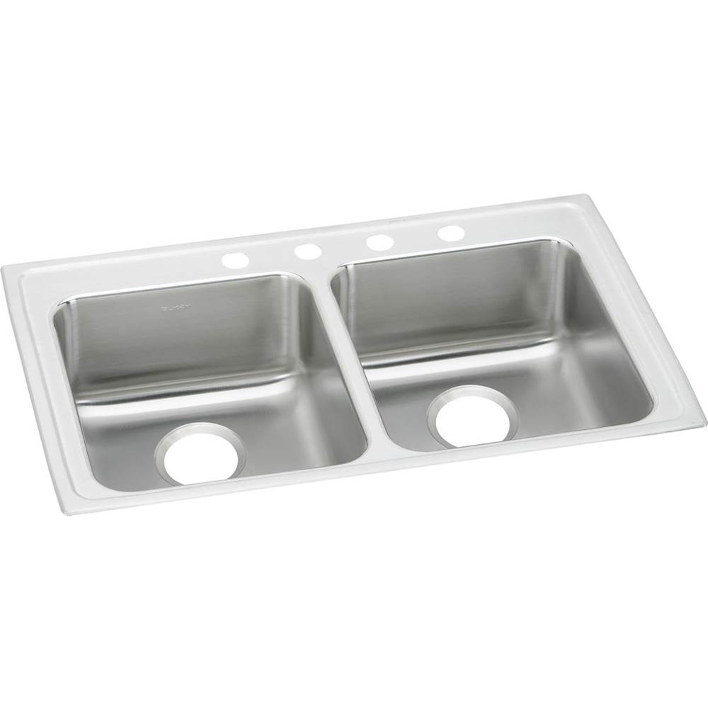 Elkay Drop In Double Bowl Sink Kitchen Sinks item LRAD2922652