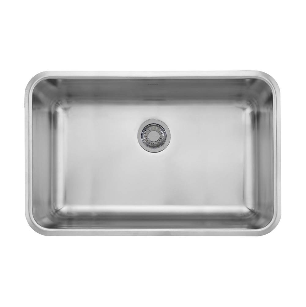 General Plumbing Supply DistributionFrankeGrande 30.12-in. x 19.1-in. 18 Gauge Stainless Steel Undermount Single Bowl Kitchen Sink - GDX11028