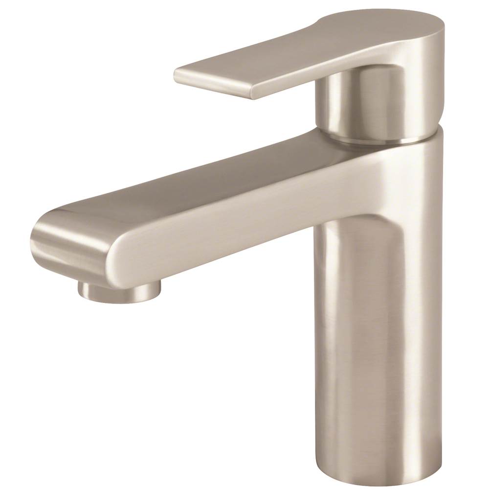 General Plumbing Supply DistributionGerber PlumbingSouth Shore 1H Lavatory Faucet Single Hole Mount w/ 50/50 Touch Down Drain 1.2gpm Brushed Nickel