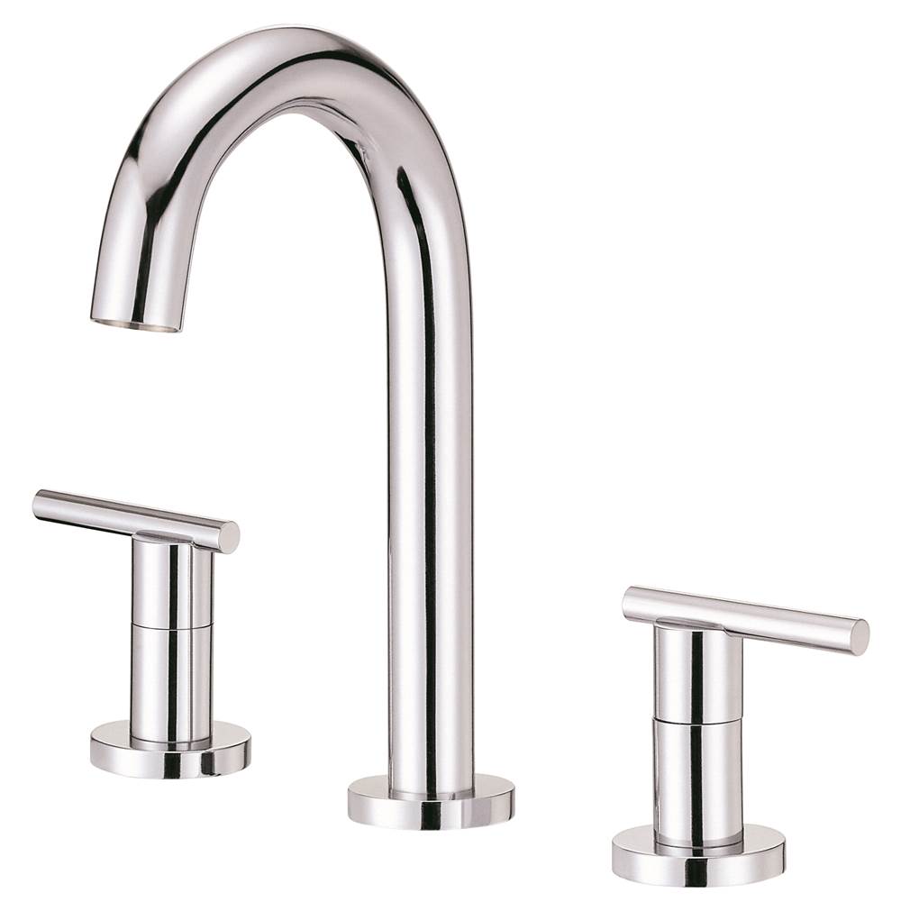 General Plumbing Supply DistributionGerber PlumbingParma Trim Line 2H Widespread Lavatory Faucet w/ Metal Touch Down Drain 1.2gpm Chrome