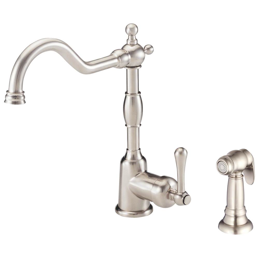 Gerber Plumbing Side Spray Kitchen Faucets item D401157SS