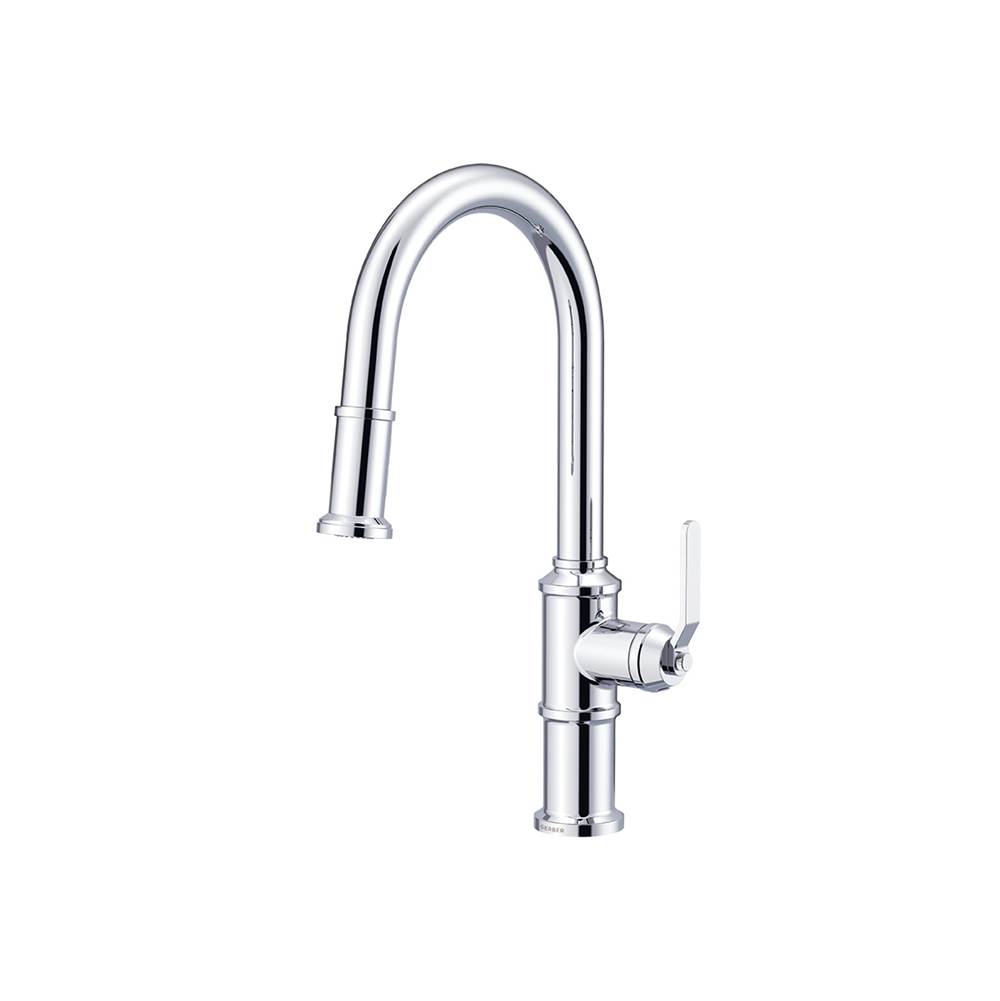 General Plumbing Supply DistributionGerber PlumbingKinzie 1H Pull-Down Kitchen Faucet w/ Snapback Retraction 1.75gpm Chrome