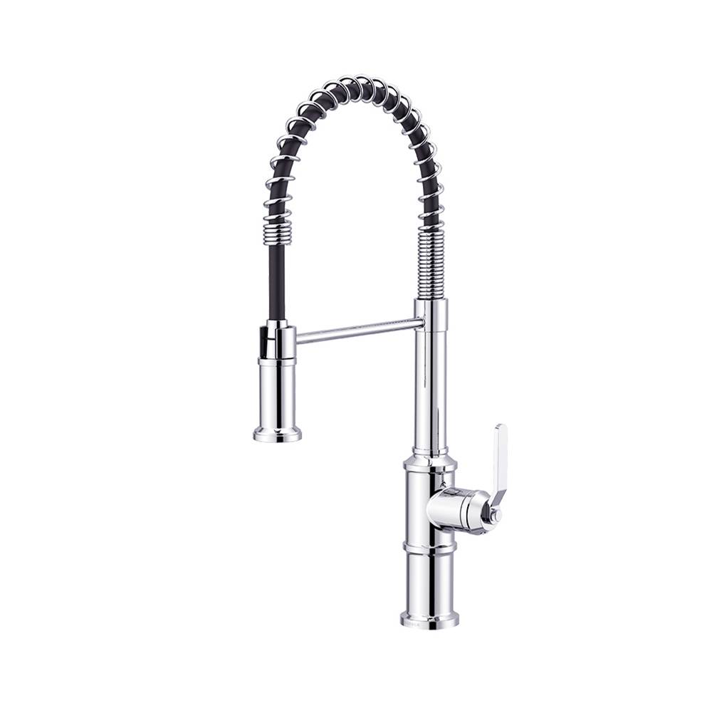General Plumbing Supply DistributionGerber PlumbingKinzie 1H Pre-Rinse Kitchen Faucet 1.75gpm Chrome