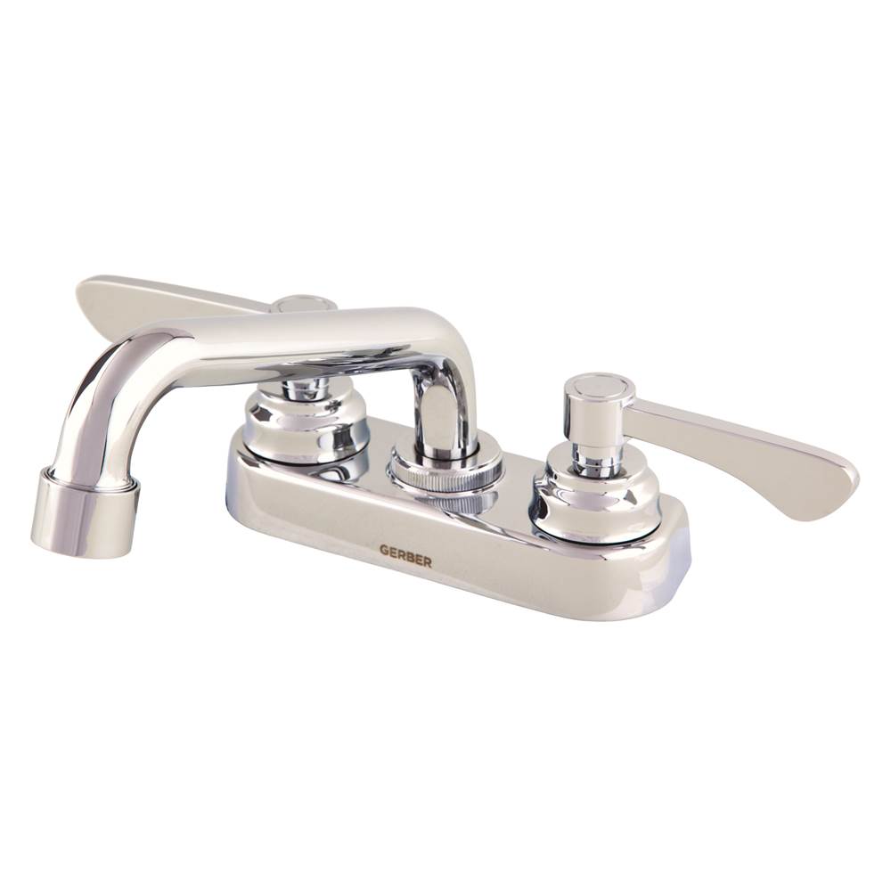 General Plumbing Supply DistributionGerber PlumbingCommercial Two Lever Handle Laundry Tub Faucet Chrome