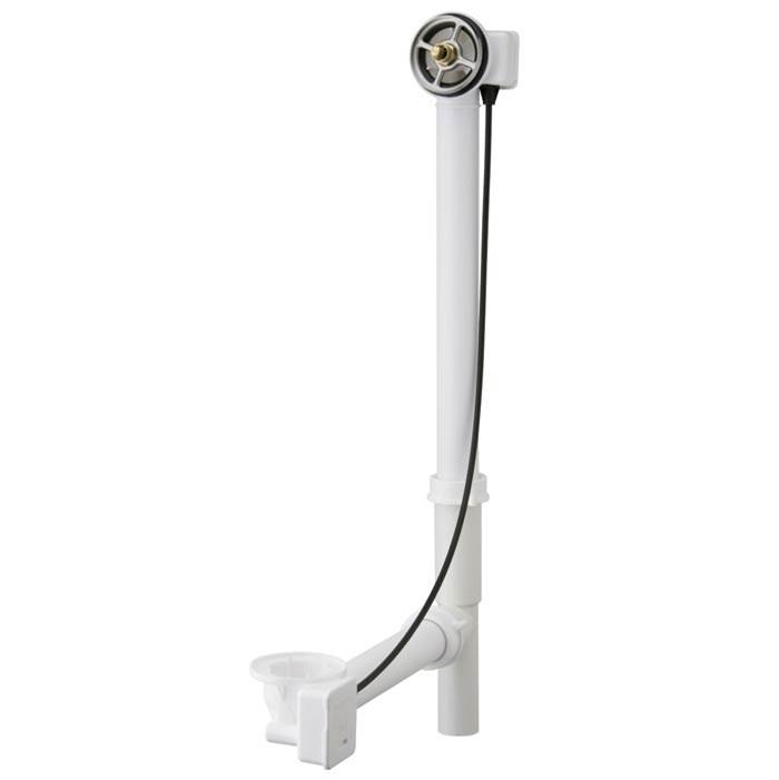 General Plumbing Supply DistributionGeberitGeberit bathtub drain with TurnControl handle actuation, rough-in unit 17-24'' PP