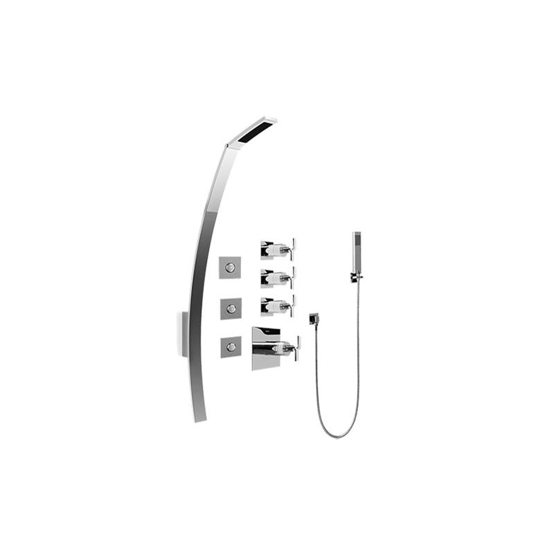 Graff Complete Systems Shower Systems item GF1.120A-C9S-SN-T