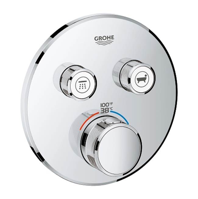 Grohe Thermostatic Valve Trims With Integrated Diverter Shower Faucet Trims item 29137000