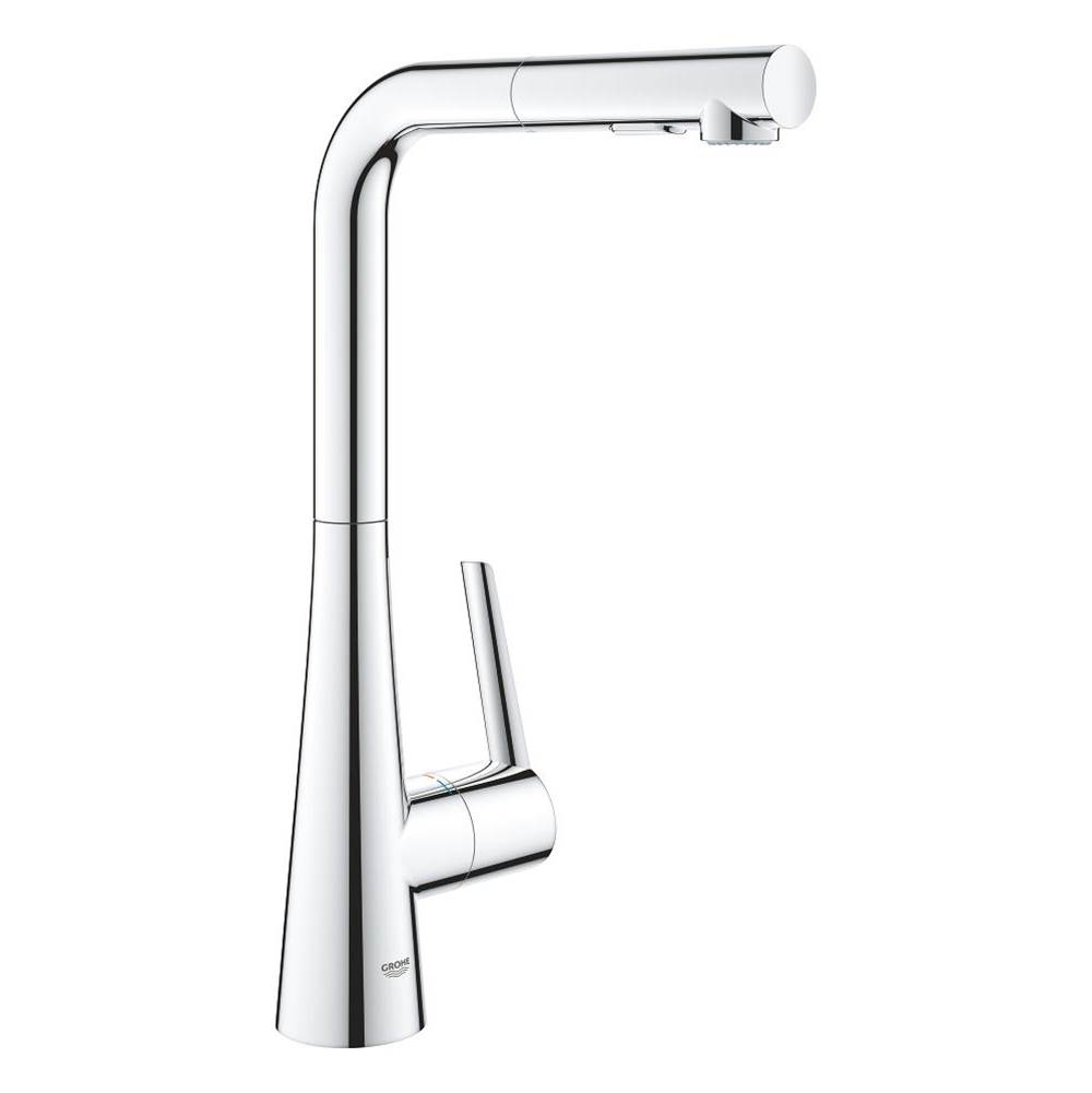 General Plumbing Supply DistributionGroheSingle-Handle Pull-Out Kitchen Faucet Dual Spray 1.75 GPM