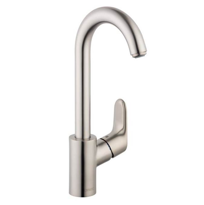 General Plumbing Supply DistributionHansgroheFocus Bar Faucet, 1.5 GPM in Steel Optic