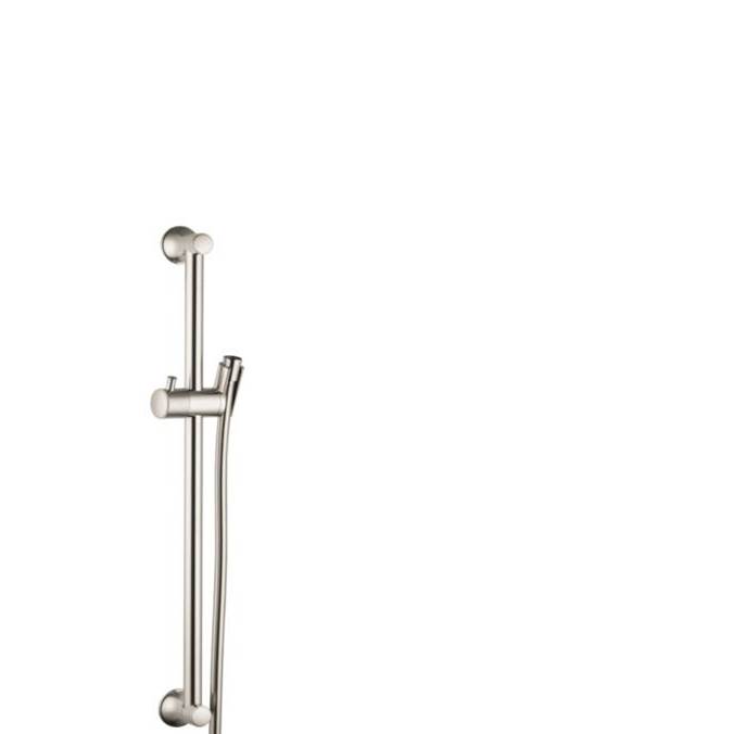 General Plumbing Supply DistributionHansgroheUnica Wallbar Classic, 24'' in Brushed Nickel