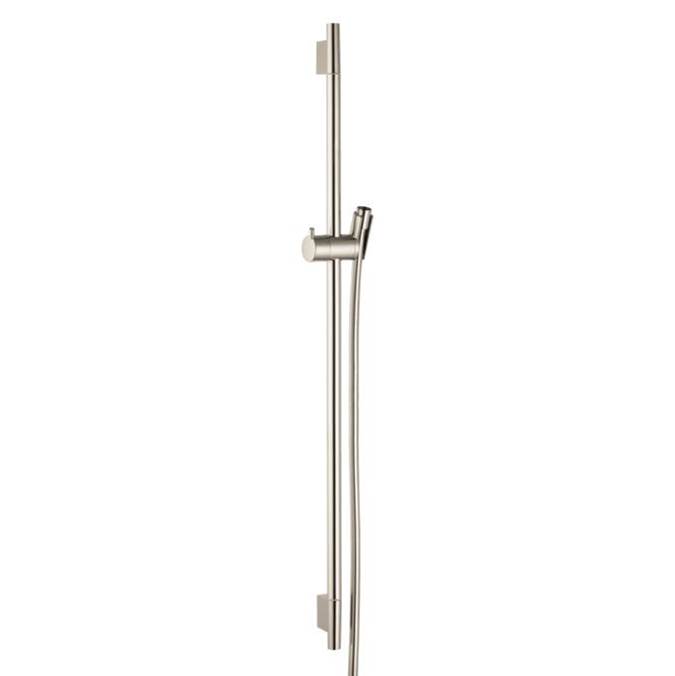 General Plumbing Supply DistributionHansgroheUnica Wallbar S, 24'' in Brushed Nickel
