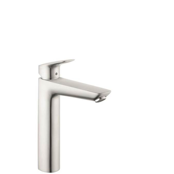 General Plumbing Supply DistributionHansgroheLogis Single-Hole Faucet 190 with Pop-Up Drain, 1.2 GPM in Brushed Nickel