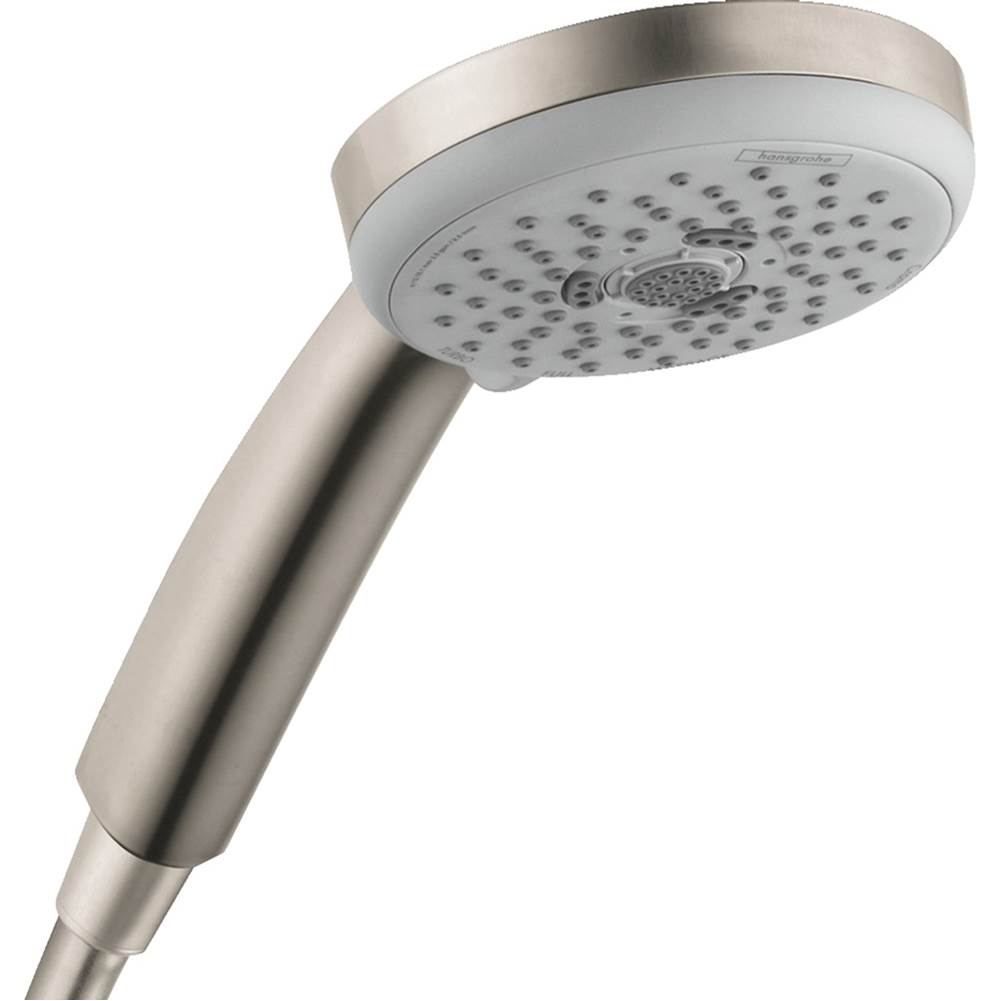 General Plumbing Supply DistributionHansgroheCroma 100 Handshower E 3-Jet, 1.5 GPM in Brushed Nickel