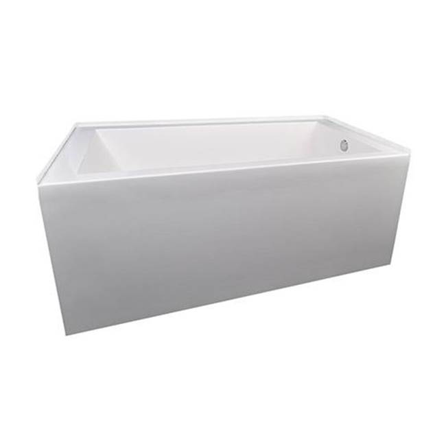 General Plumbing Supply DistributionHydro SystemsCitrine 6032 Ston W/ Tub Only - Biscuit - Left Hand