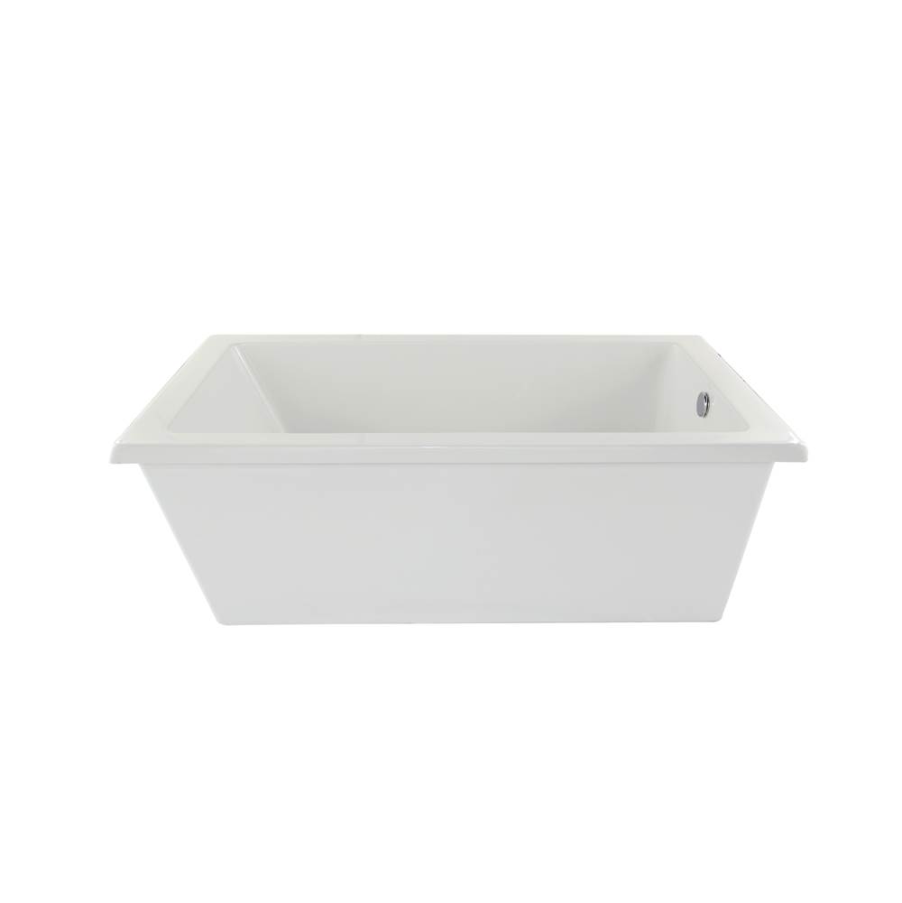 Hydro Systems Free Standing Soaking Tubs item LUC7236ATO-WHI