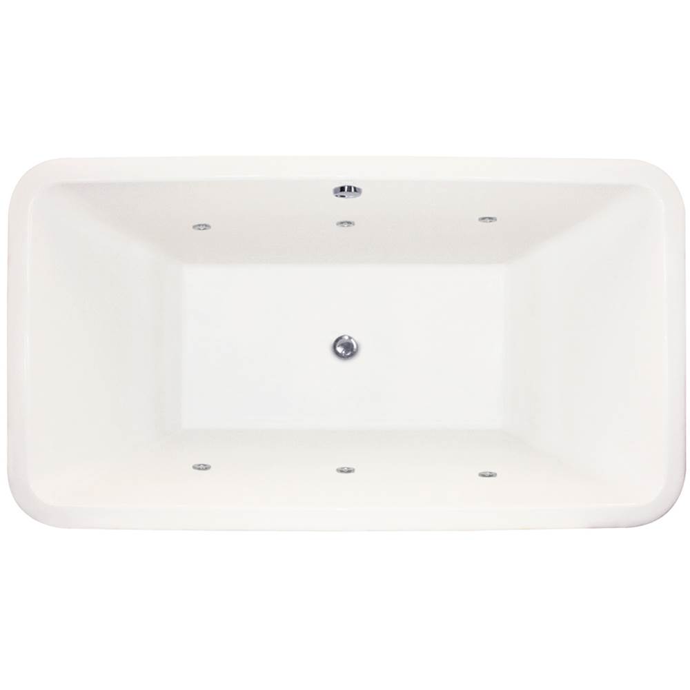 Hydro Systems Drop In Whirlpool Bathtubs item NAS6636AWP-WHI
