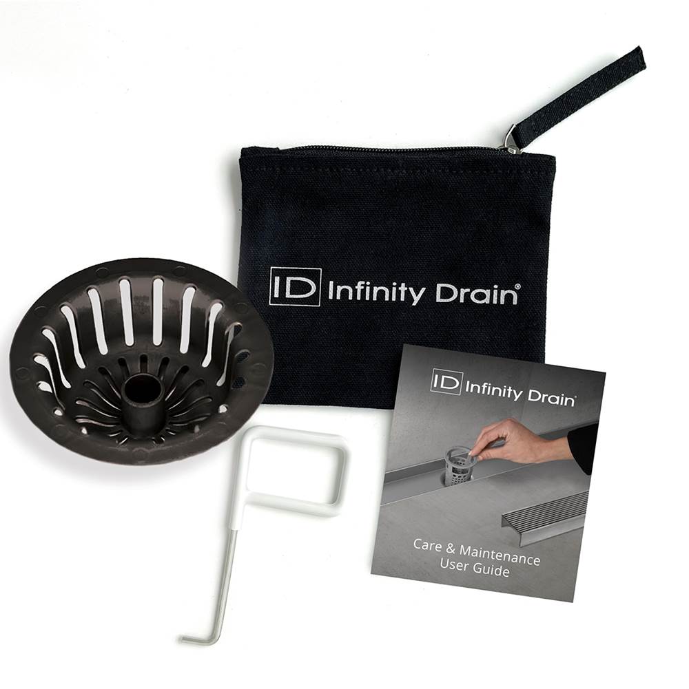 Infinity Drain Strainers Shower Drains item HMK-C4B-D