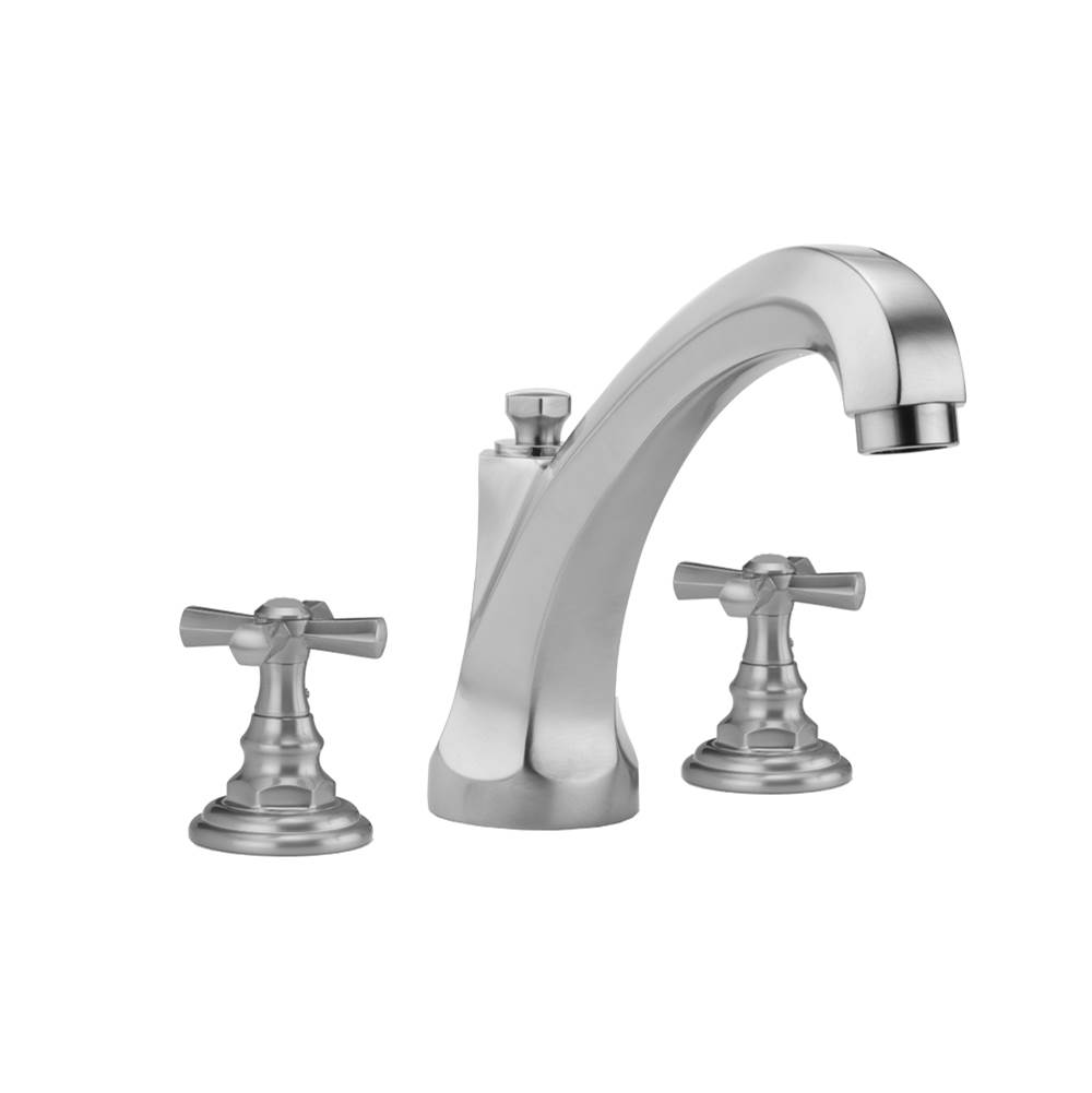 General Plumbing Supply DistributionJacloWestfield Roman Tub Set with High Spout and Hex Cross Handles