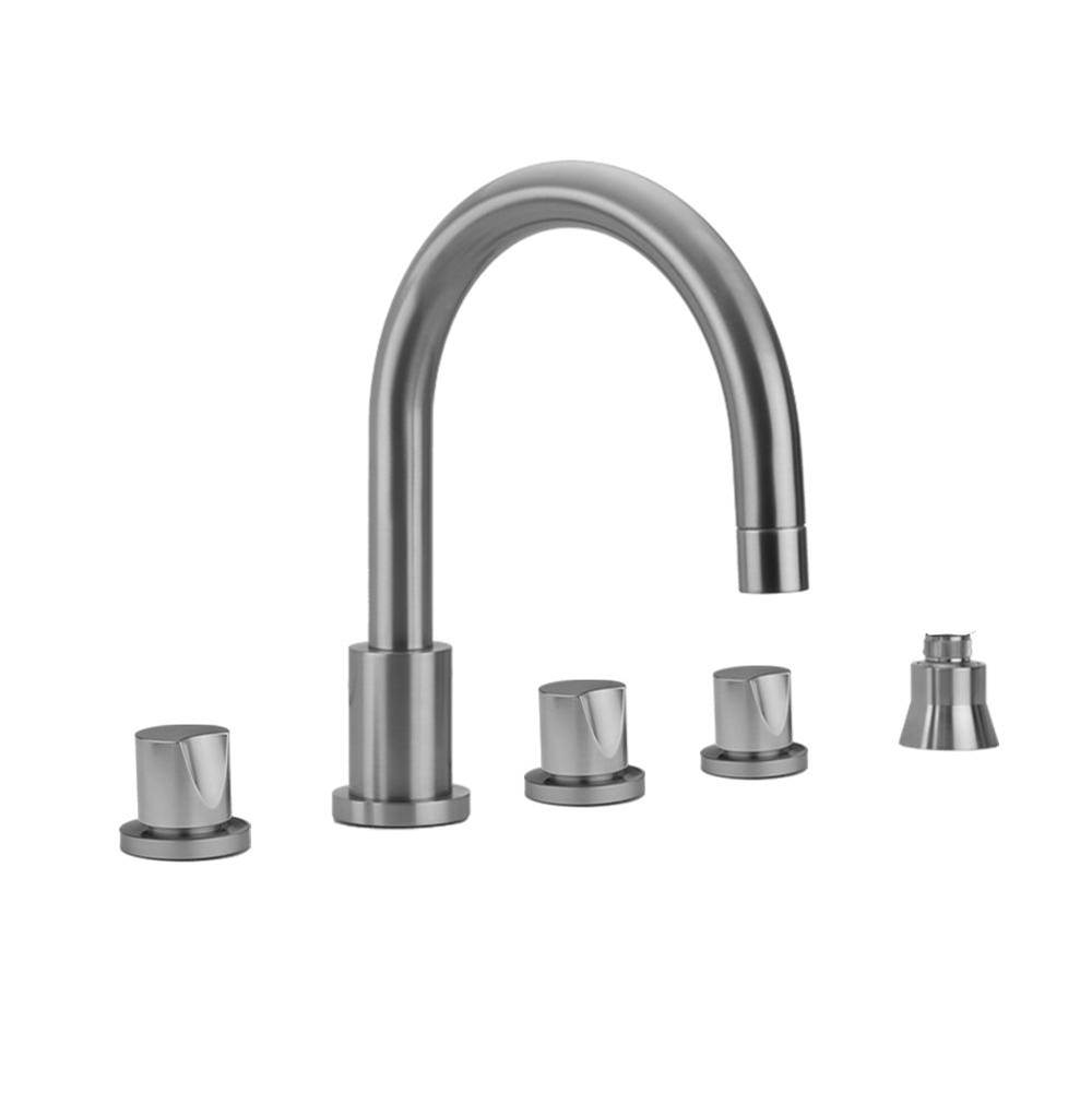General Plumbing Supply DistributionJacloContempo Roman Tub Set with Thumb Handles and Straight Handshower
