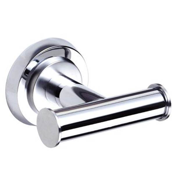 General Plumbing Supply DistributionKartnersSOFIA - Double Prong Robe Hook-Glossy White