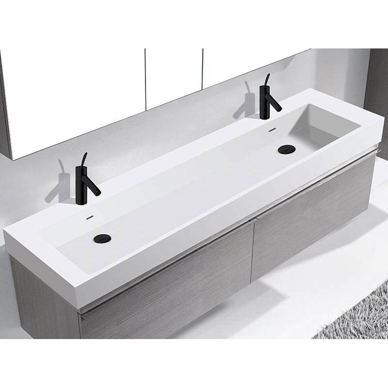 Madeli Farmhouse Bathroom Sinks item XTU1845-60-210-WH