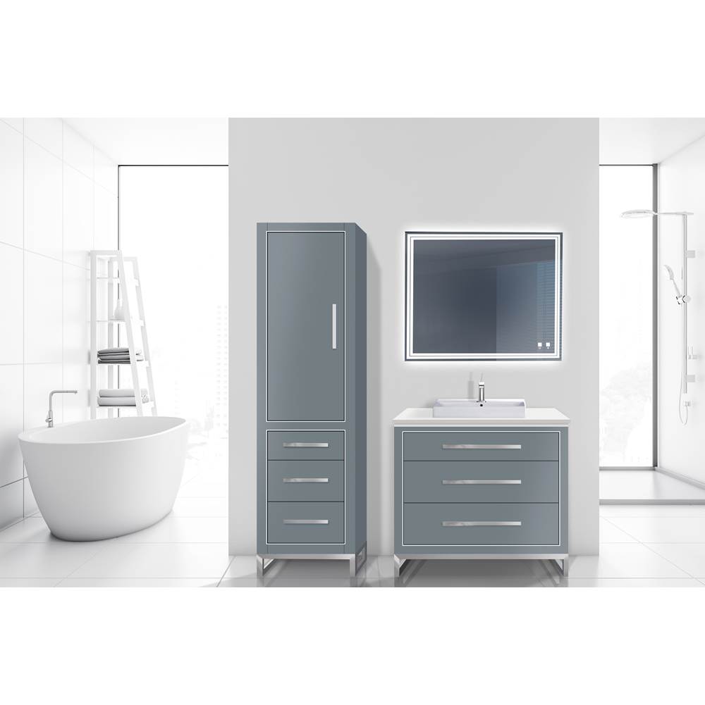 Madeli Linen Cabinet Bathroom Furniture item LCES-201871-L001-LL-TG-SB